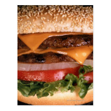 Cheeseburger Post Cards