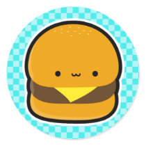 Cheeseburger Stickers