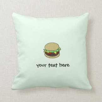 cheeseburger cushion