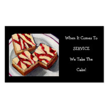 CHEESECAKE: ART: BUSINESS CARD