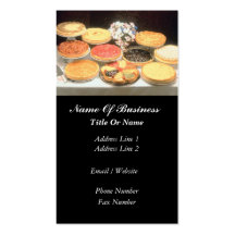 Cheesecake Bakery Business Card