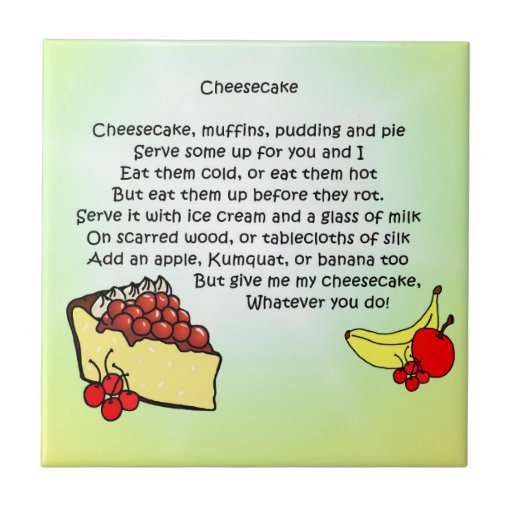 cheesecake-poem-ceramic-tile-zazzle