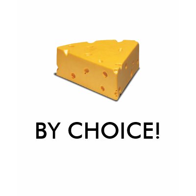 Cheesehead by Choice T-shirt by clrichm