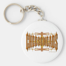 Cheeseheads Metal Key Chain