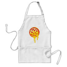Cheesy pizza apron