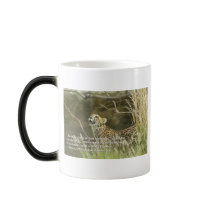 CHEETAH AND BUTTERFLY mugs