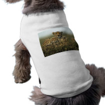 Cheetah and Cub Pet Tee Shirt