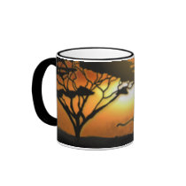 Cheetah and Gazelle Mug