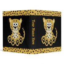 Cheetah Binder (Fuzzy)
