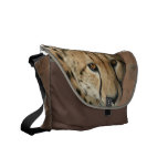 Cheetah Cat  Messenger Bag