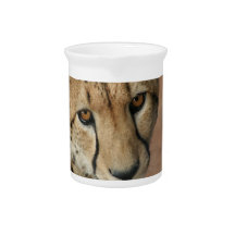 Cheetah Cat  Pitcher