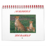 cheetah-cubs, NORPHLET, LEOPARDS Wall Calendars