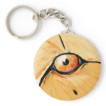 Cheetah eye keychain