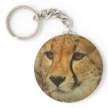 Cheetah Face Keychain