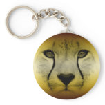 CHEETAH FACE KEY CHAIN
