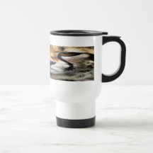 Cheetah Face Travel Mug