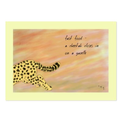 cheetah fast