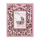 Cheetah Girl Advice Card Pink A Flyer Design