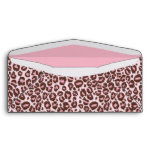 Cheetah Girl Envelope Pink