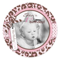 Cheetah Girl Photo Sticker