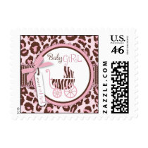 Cheetah Girl Stamp Pink B2