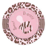 Cheetah Girl Sticker Pink 2 sticker