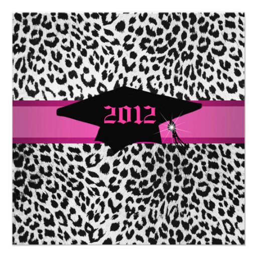 Cheetah Graduation Announcement