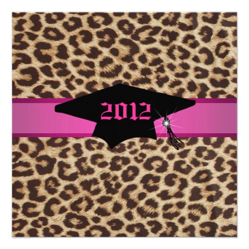 Cheetah Graduation Announcement