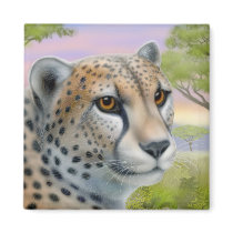 Cheetah in Africa Magnet