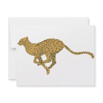 Cheetah! invitations
