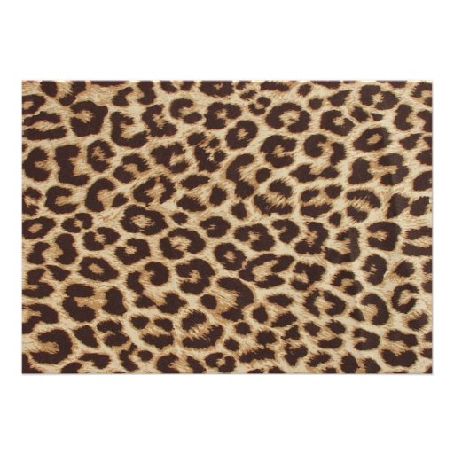 Cheetah - It's a Girl! - Baby Shower Invitation