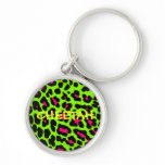 cheetah keychain