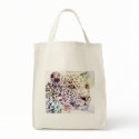 Cheetah Organic Grocery Tote bags by foreveryoungco Cheetah Organic Grocery Tote bags