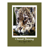 Cheetah Painting Print