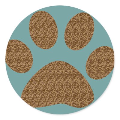 Cheetah Paw Print