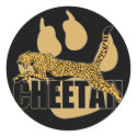 Cheetah Power stickers