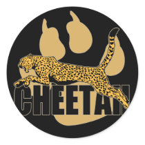 Cheetah Power stickers by Jungleshoppe Cheetah Power stickers