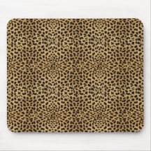 Cheetah Print Mousepad