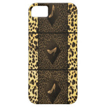 Cheetah print/sassy girl IPhone case iPhone 5 Cover