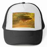 Cheetah Running Digital Art hats