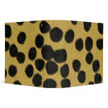 Cheetah Spots Print Binder