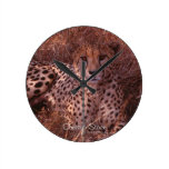 Cheetah Stare Clocks