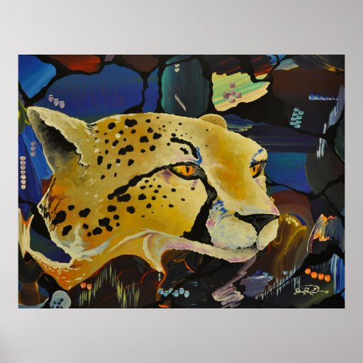 Cheetah's Eye Posters