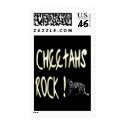 Cheetahs Rock ! (dark) postage by TShirtDotCom Cheetahs Rock ! (dark) postage