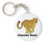Cheetahs Rock! Key Chain