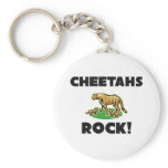 Cheetahs Rock Key Chains