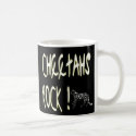 Cheetahs Rock! Mug by TShirtDotCom Cheetahs Rock! Mug