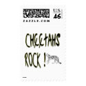 Cheetahs Rock ! postage by TShirtDotCom Cheetahs Rock ! postage