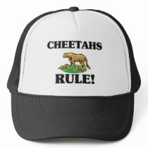 CHEETAHS Rule! hats by AnimalShirts CHEETAHS Rule! hats