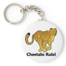 Cheetahs Rule! Key Chain